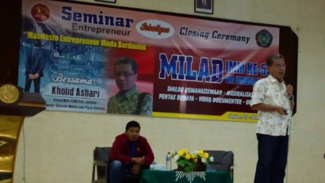 Kholid Ashari: Jadi Pengusaha Harus Maju dan Menang!